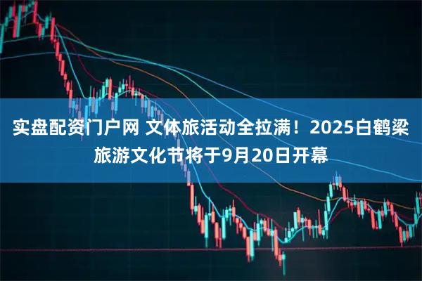 实盘配资门户网 文体旅活动全拉满！2025白鹤梁旅游文化节将于9月20日开幕
